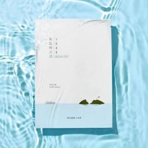 Зволожувальна гелева маска з морською водою, 8 видами гіалур к-ти, алантоїном, пантенолом Round Lab 1025 Dokdo Water Gel Mask Sheet