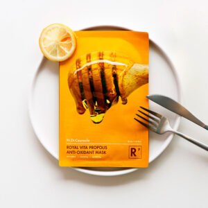 Антиоксидантна тканинна маска з екстрактом прополісу, ніацинамідом, вітаміном С, маточним молочком, аденозином Dr.Ceuracle Royal Vita Propolis Anti-Oxidant Mask 30 ml