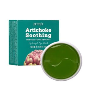 Гідрогелеві заспокійливі патчі під очі Petitfee Artichoke Soothing Eye Mask 60шт