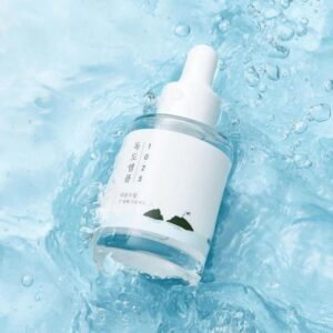 Зволожуюча сироватка-ампула для обличчя зі збагаченою морською водою, гіалуроновою кислотою, пантенолом, алантоїном, керамідами Round Lab 1025 Dokdo Ampoule 45 ml