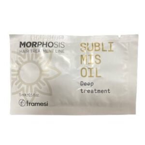 МІНІФОРМАТ живильна маска для зневодненого волосся з віт Е, трегалозою та оліями пасифлори, баобабу Framesi Morphosis Sublimis Oil Deep Treatment 15ml