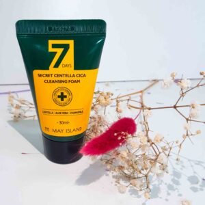 Очищаюча пінка для проблемної/чутливої шкіри обл з центеллою May Island 7 Days Secret Centella Cica Cleansing Foam 30ml
