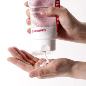 Очищаюча безсульфатна пінка з лактобактеріями та колагеном MEDI-PEEL Aesthe Derma Lacto Collagen Clear 100 ml