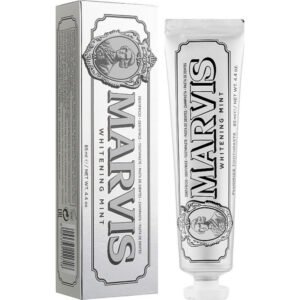 Професійна відбілююча зубна паста з м'ятою, ксилітолом та фтором  Marvis Whitening Mint Toothpaste 85 ml