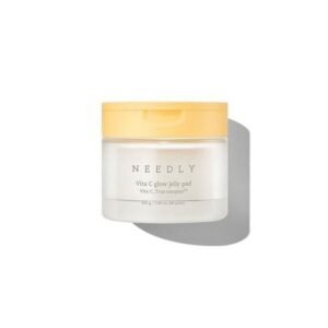 Зволожувальні тонер-педи для сяйва шкіри містять вітамін С, комплекс AQUAXYL, ніацинамід 2%, аскорбіл фосфат натрію Needly Vita C Glow Jelly Pad 60шт