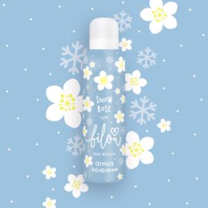 Пінка для душу Bilou Snow Rose Shower Foam 200 ml