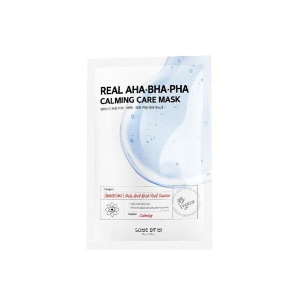 Тканинна маска з кислотами Some By Mi Real Aha-Bha-Pha Calming Care Mask 20 g