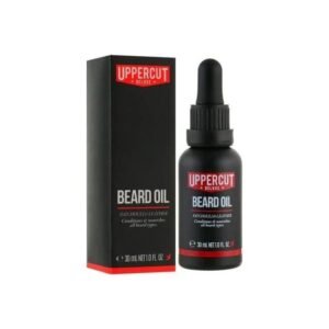 Олія для бороди з комплексом олій авокадо, жожоба, арганії, розмарину й сої Uppercut Deluxe Beard Oil 30ml