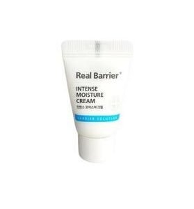 МІНІФОРМАТ Зволожувальний крем для сухої та чутливої шкіри з мадекасосідом, скваланом, олією римської ромашки Real Barrier Intense Moisture Cream 10ml