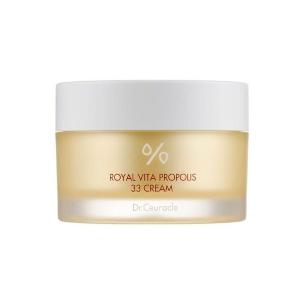 Омолоджувальний живильний крем з 33,5% екстрактом прополісу, матковим молоком, гіалур. к-тою Dr.Ceuracle Royal Vita Propolis 33 Cream 50g