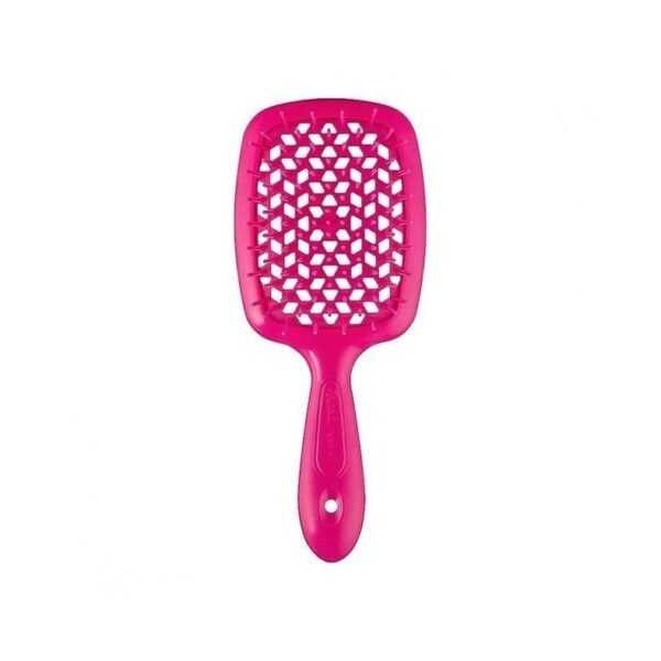 Щітка для волосся JANEKE SUPERBRUSH неоново-рожева