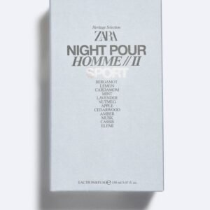 ZARA Night Pour Homme // II Sport heritage selection150ml (сірі)