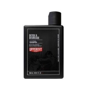 Шампунь для глибокого очищення з деревним вугіллям Uppercut Deluxe Detox and Degrease Shampoo 240ml
