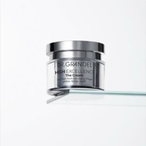 24-годинний високотехнологічний антивіковий живильний крем з комплексом ніацинаміду і пептидів з насіння кіноа Dr. Grandel High Excellence The Cream 50ml з коробкою