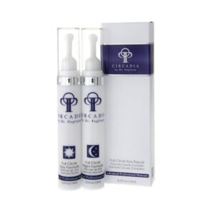 Набір кремів для догляду за шкірою навколо очей з пептидами, вітамінами (день/ніч) Circadia Full Circle Eye Repair 30ml