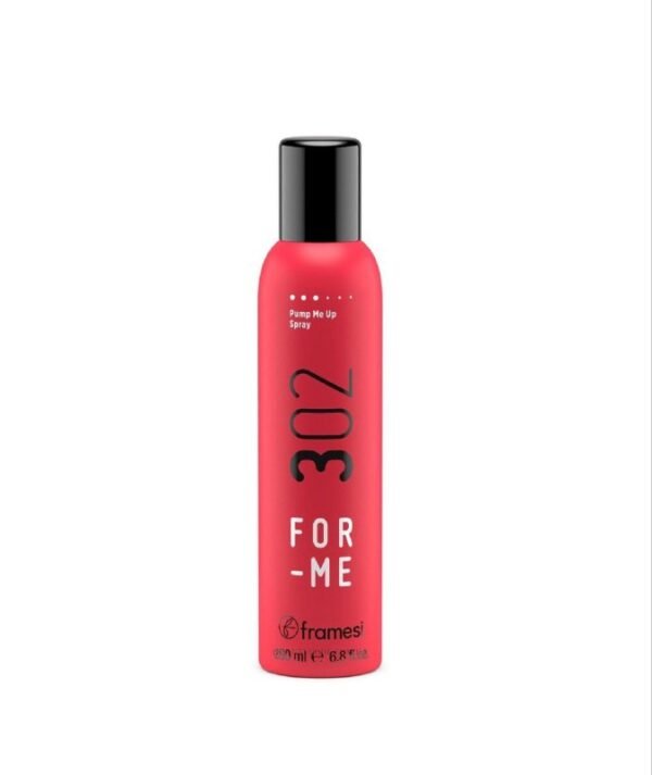 Спрей ущільнювальний для об’єму та сили тонкого волосся Framesi FOR-ME 302 Pump Me Up Spray 200ml