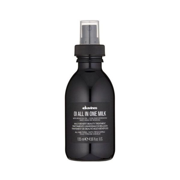 Молочко для абсолютної краси волосся з олією аннато, провітаміном B5, аміно-функціональним комплексом Davines OI all in one milk 135ml