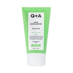 Мініформат Скраб для тіла з AHA-кислотами з ароматом ванілі та кокоса Q+A AHA Exfoliator Body Scrub 50ml