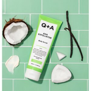 Мініформат Скраб для тіла з AHA-кислотами з ароматом ванілі та кокоса Q+A AHA Exfoliator Body Scrub 50ml