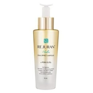 Омолоджувальна сироватка з подвійним ефектом з с-PDRN 0,5%, екстрактами та оліями ожини, алое, чорниці, кореня солодки REJURAN Healer Dual Effect Ampoule 30ml