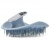 Щітка для волосся із люстерком блакитна MANTA Mirror Brush Blue