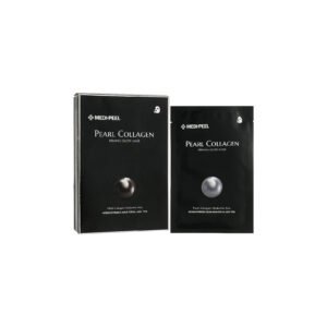 Омолоджуюча тканинна маска з екстрактом перлин та гідролізованим колагеном Medi-Peel Pearl Collagen Firming Glow Mask 25ml