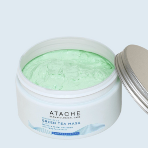 Відновлювальна, заспокійлива маска з екстрактом зеленого чаю, соєвими протеїнами, оксидом цинку Atache Essentielle Reafirming Mask Green Tea 200ml
