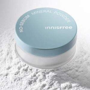 Матуюча мінеральна пудра з екстрактами ментолу та камелії Innisfree No-sebum mineral powder 5g