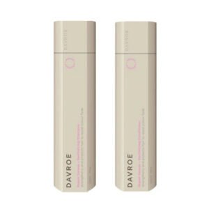 Акція Відновлювальний набір для волосся (шампунь 325мл, кондиціонер 325мл, розчіска tangle teezer, пакет подарунковий) Davroe Repair Senses Revitalising