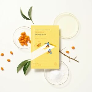 Освітлювальна тканинна маска з вітаміном C, ніацинамідом, транексамовою кислотою, глутатіоном Round Lab Vita Niacinamide Dark Spot Serum Mask 20 ml