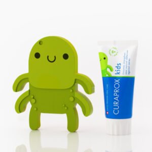 Ферментна зубна паста для дітей від 6 років зі смаком мяти, фтором Curaprox Kids Mint Fluoride 10ml