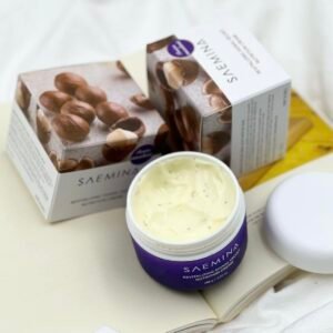 Відновлювальний крем з екстрактом макадамії, аргановою олією, вітаміном Е, соком алое вера Newland All Nature Saemina Revitalizing Signal Velvet Nutrition Cream 100g