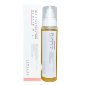 Регенеруючий та омолоджувальний тонер-спрей з пептидним комплексом, гідролізованим колагеном, екстрактом центели USOLAB Bio Renaturation Repair Mist 150ml