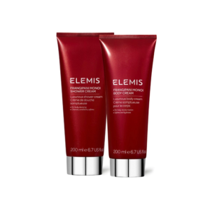 Розкішний дует для тіла Фрнажипані (гель 200 мл та крем для тіла 200 мл) ELEMIS The Frangipani Pairing Luxurious Shower Body Set