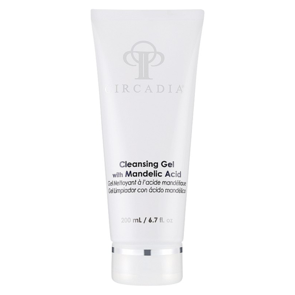 Гель для очищення шкіри з мигдалевою кислотою 4%, кофеїном, екстрактами лимону, лаванди, шавлії Circadia Cleansing Gel With Mandelic Acid 200ml