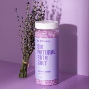 Парфумована сіль для ванни Mr.Scrubber Sia Natural Bath Salt Lavender Garden 600g