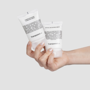 Ультразволожуючий крем з інкапсульованою гіалуроновою кислотою, комплексом вітамінів А, С і Е Transparent Lab Barrier Restoring Hydrating Cream 50ml