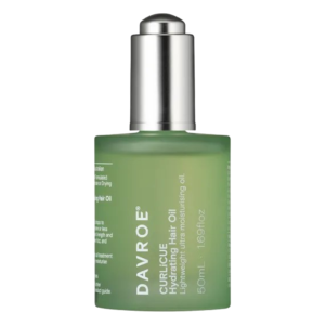 Легка інтенсивно зволожувальна олія із оліями насіння абіссініки, аргану, авокадо, камелії, оливи, соняшника Davroe Curlicue Hydrating Hair Oil 50ml
