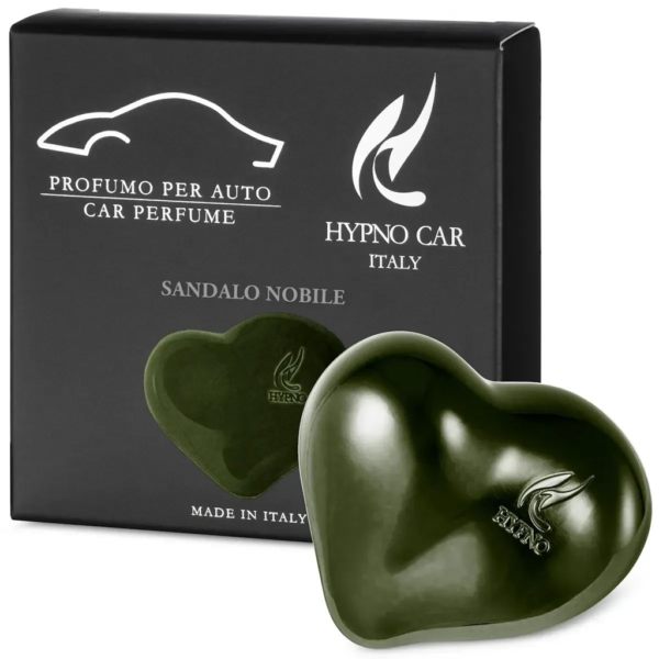 Парфум для автомобіля кліпса серце Hypno Casa Luxury Line Sandalo Nobile