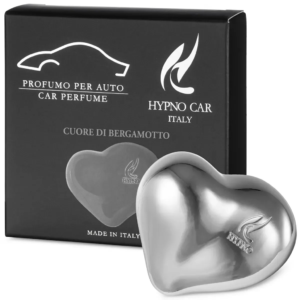 Парфум для автомобіля кліпса серце Hypno Casa Luxury Line Cuore di Bergamotto
