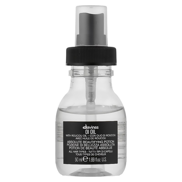Олійка для абсолютної краси волосся із соняшниковою олією та олією руку Davines OI Oil 50ml