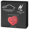 Парфум для автомобіля кліпса серце Hypno Casa Luxury Line Rosa Romantica 132386