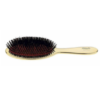 Щітка для волосся з натуральним ворсом JANEKE GOLD HAIR BRUSH AUSP21M M золото з чорним 136231
