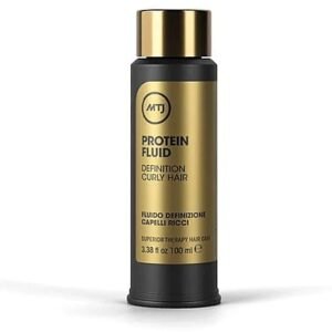 Незмивний живильний фінішний флюїд для волосся з протеїнами злаків та екстрактом кропиви MTJ Protein Fluid Definition Curly Hair 100ml