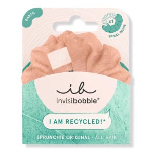 Резинка-браслет для волосся бежева Invisibobble Sprunchie Recycling Rocks 1шт