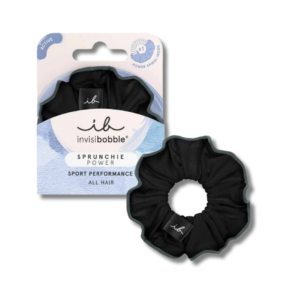 Резинка-браслет для волосся чорна Invisibobble Sprunchie Power Sport Performance Black Panther 1шт