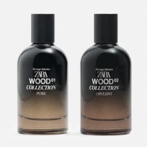 ZARA Wood Collection Wood 01 Pure 100ml + Wood 02 Opulent 100ml