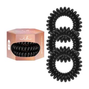 Резинка-браслет для волосся чорна Invisibobble Original Premium True Black 3шт