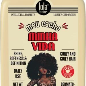 Кондиціонер зволожуючо-живлячий для кучерявого волосся з олією какао та плодів Oenocarpus Bataua Lola Meu Cacho Minha Vida Condicionador 500g