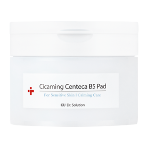 Заспокійливі педи з центелою та пантенолом, кипарисовою водою, заспокійливим комплексом CU SKIN Dr.Solution Cicaming Centeca B5 Pad 160g